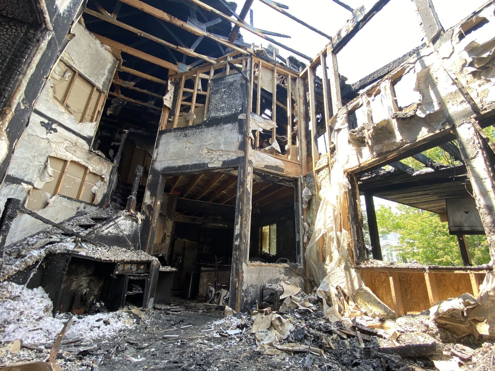Fire & Smoke Restoration work performed by Village Restoration